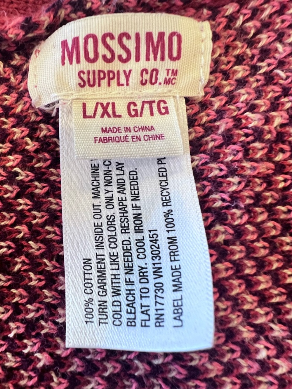 Kimono Cardigan Boho Southwest Open-Front Knit Poncho Coastal Cowgirl L/XL - Picture 7 of 9